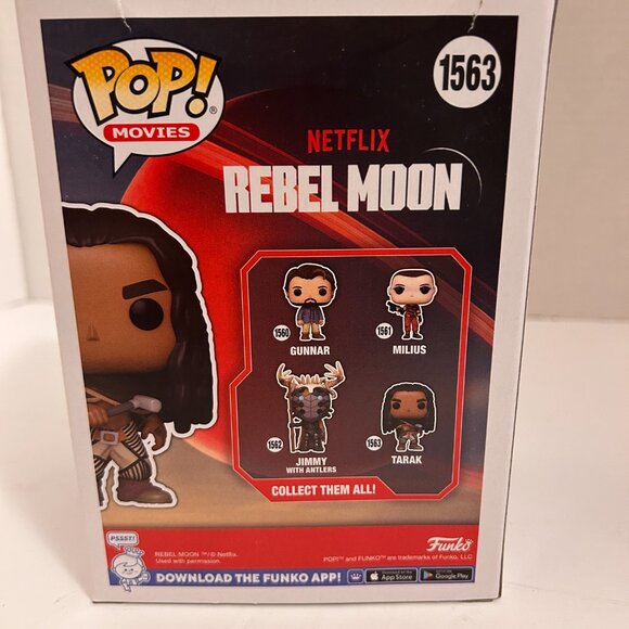 Funko Pop! Movies Rebel Moon Tarak #1563 Vinyl Figure – Netflix Collectible NIB - Picture 3 of 5